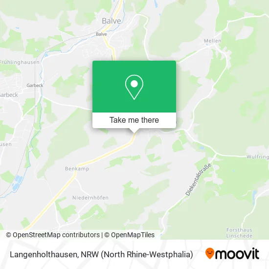 Карта Langenholthausen