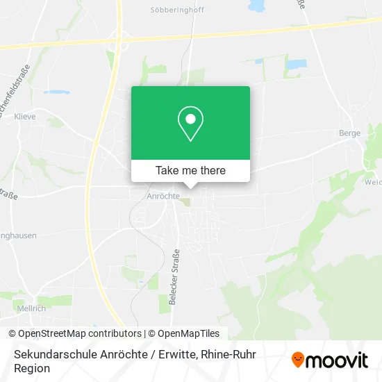 Карта Sekundarschule Anröchte / Erwitte