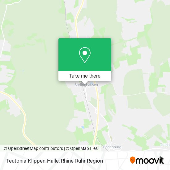 Teutonia-Klippen-Halle map