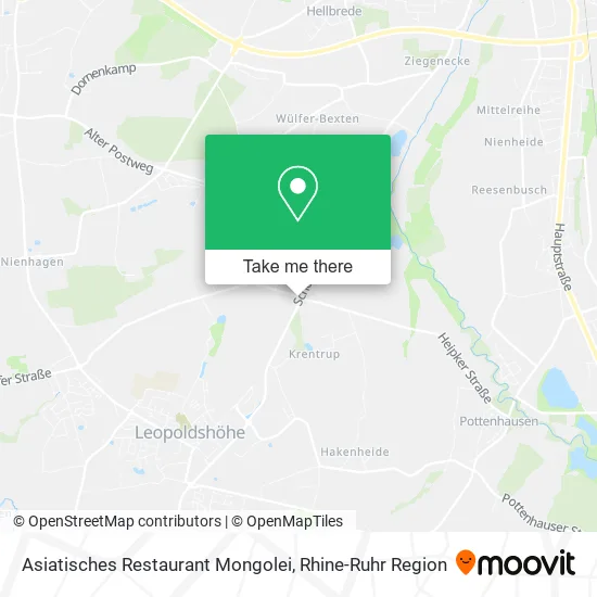 Карта Asiatisches Restaurant Mongolei