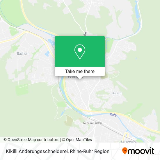 Kikilli Änderungsschneiderei map