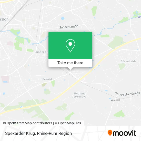 Spexarder Krug map