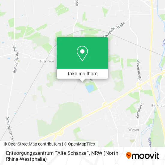 Карта Entsorgungszentrum ""Alte Schanze""