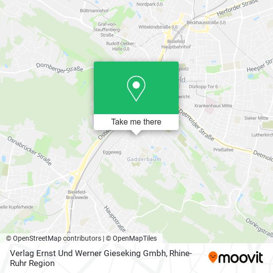 Verlag Ernst Und Werner Gieseking Gmbh map