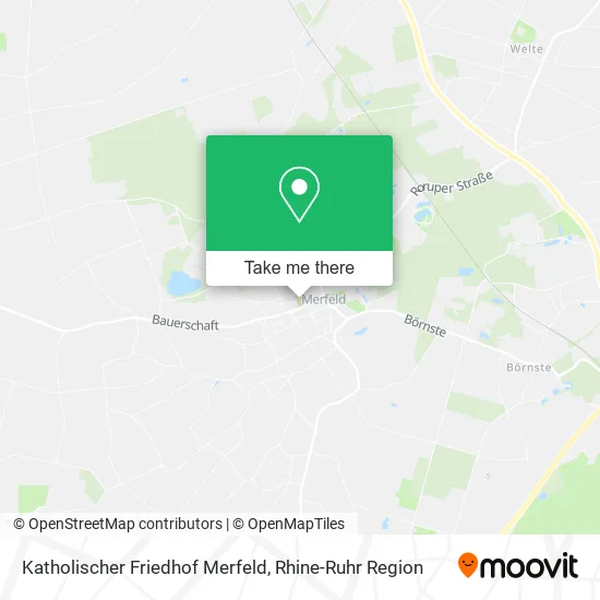 Карта Katholischer Friedhof Merfeld
