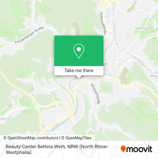 Beauty-Center Bettina Weth map