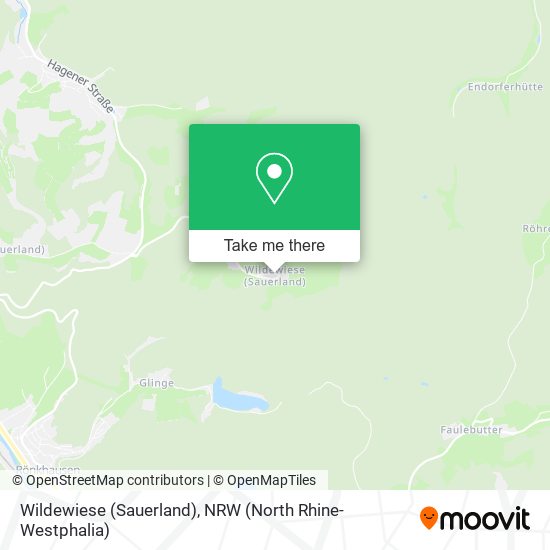 Wildewiese (Sauerland) map