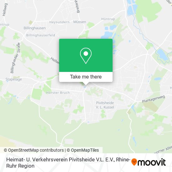 Heimat- U. Verkehrsverein Pivitsheide V.L. E.V. map