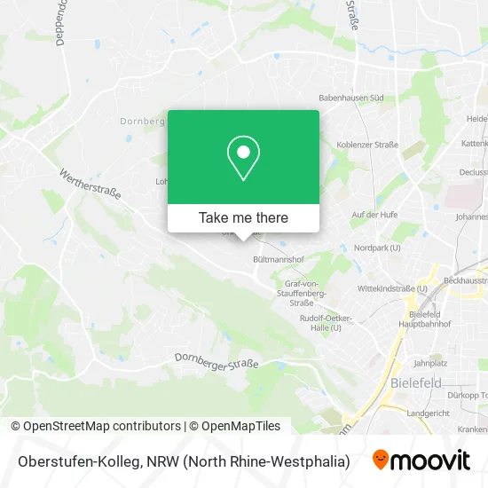 Карта Oberstufen-Kolleg