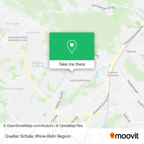 Карта Queller Schule