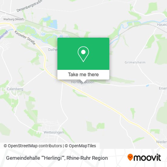 Gemeindehalle ""Herlingi"" map