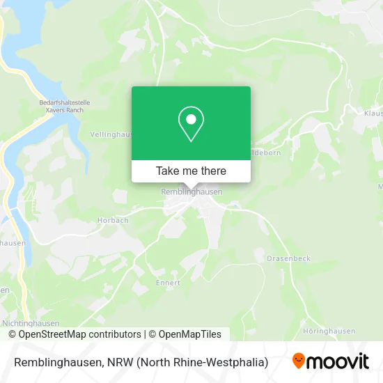 Remblinghausen map