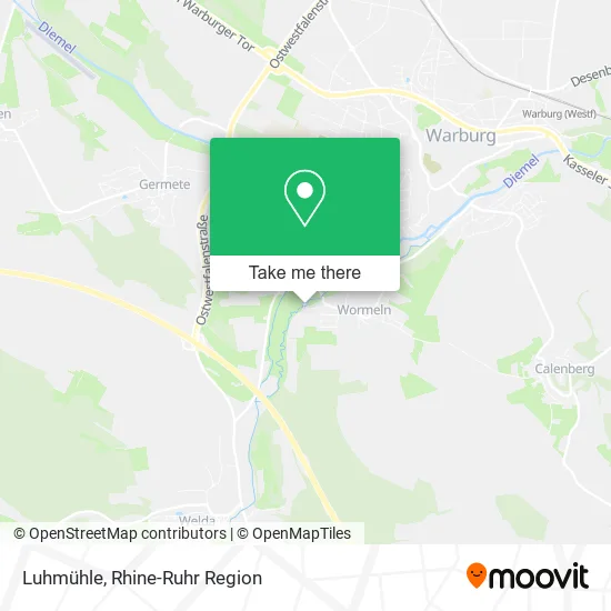 Карта Luhmühle