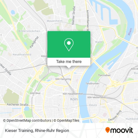 Kieser Training map