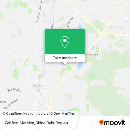 Карта Zeltfest Metelen