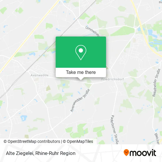 Карта Alte Ziegelei