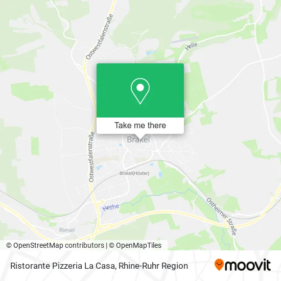 Ristorante Pizzeria La Casa map