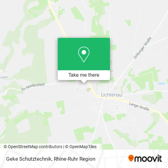 Карта Geke Schutztechnik