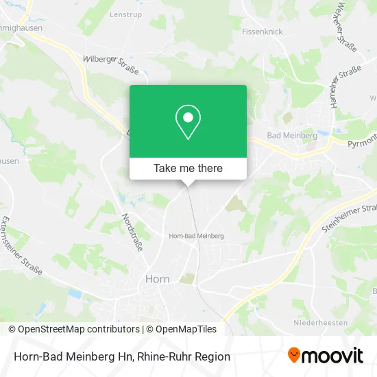 Карта Horn-Bad Meinberg Hn