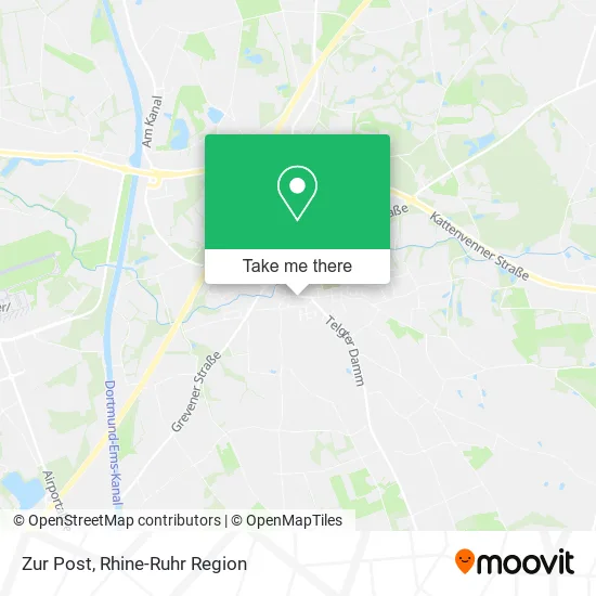 Карта Zur Post