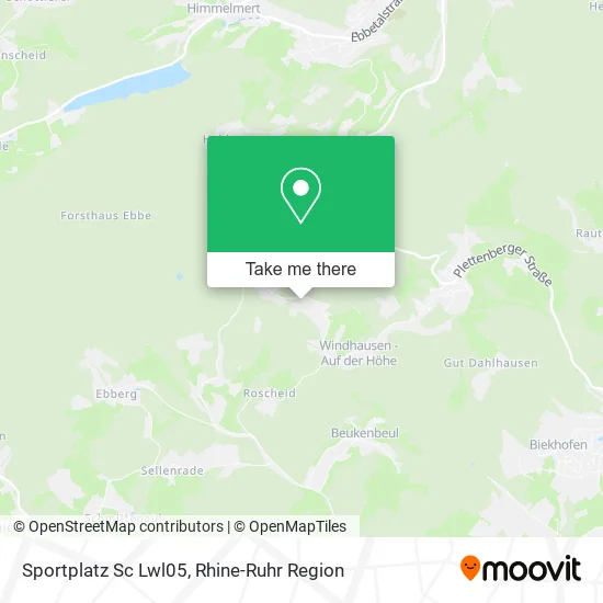 Карта Sportplatz Sc Lwl05