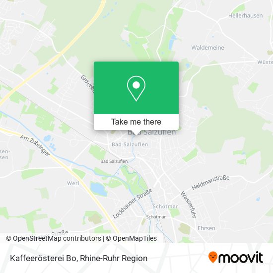Kaffeerösterei Bo map