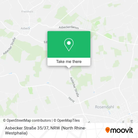 Карта Asbecker Straße 35/37