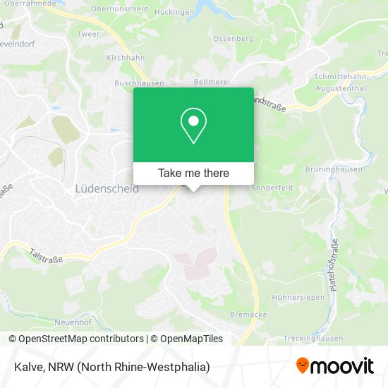 Карта Kalve