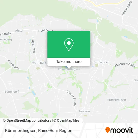 Карта Kümmerdingsen