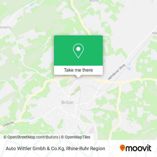 Auto Wittler Gmbh & Co.Kg map