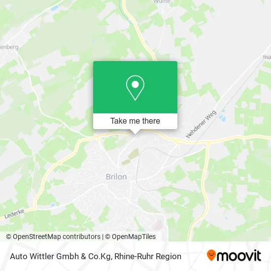 Auto Wittler Gmbh & Co.Kg map