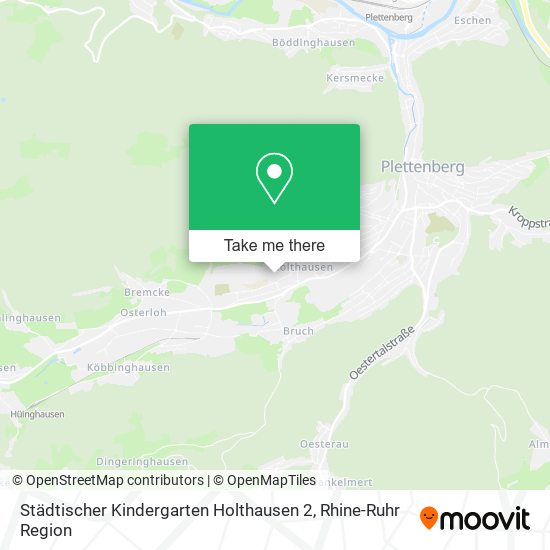 Карта Städtischer Kindergarten Holthausen 2