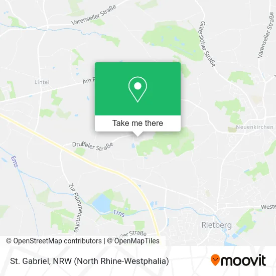 Карта St. Gabriel