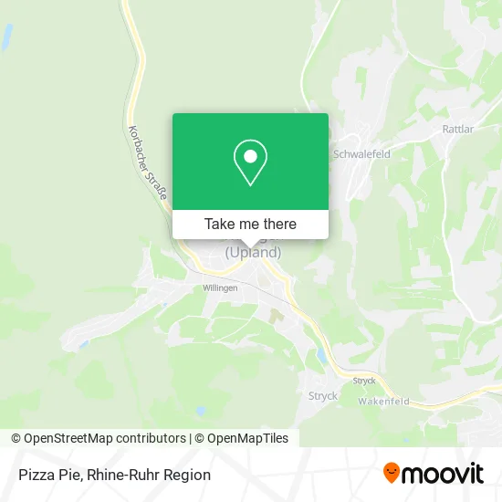 Карта Pizza Pie