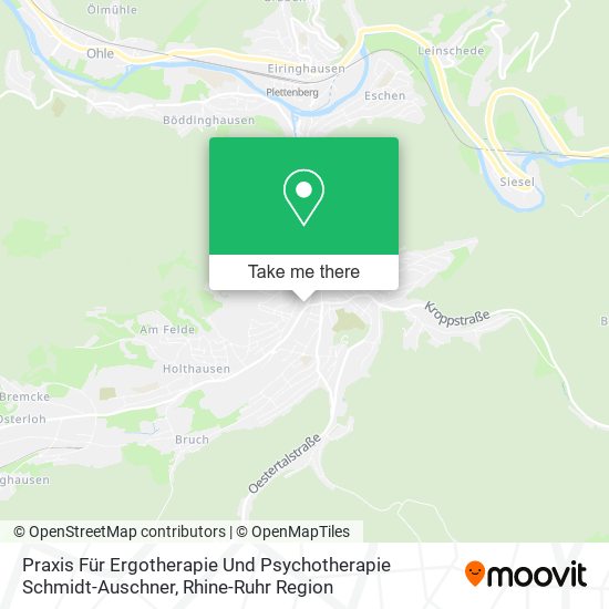 Карта Praxis Für Ergotherapie Und Psychotherapie Schmidt-Auschner