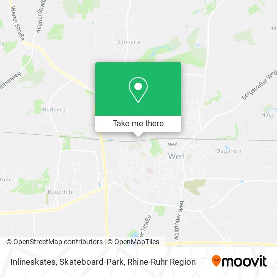 Inlineskates, Skateboard-Park map
