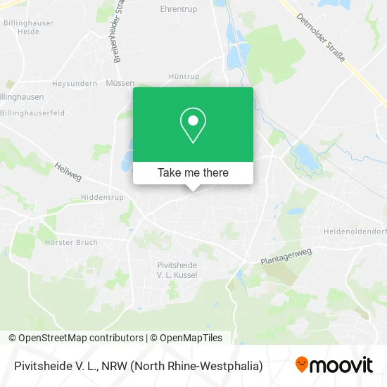 Карта Pivitsheide V. L.