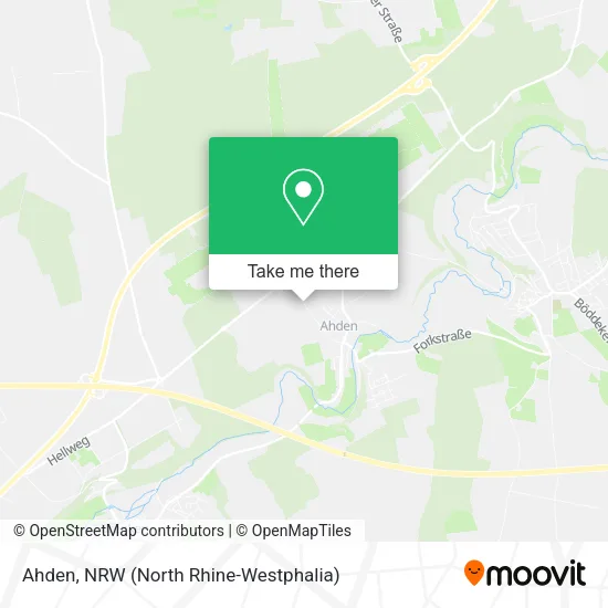 Карта Ahden