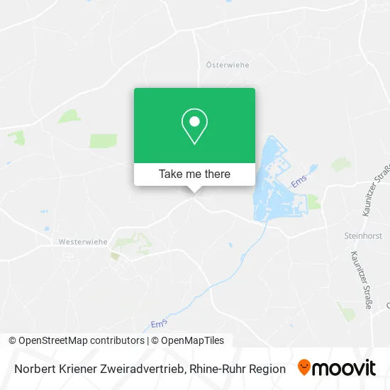 Карта Norbert Kriener Zweiradvertrieb