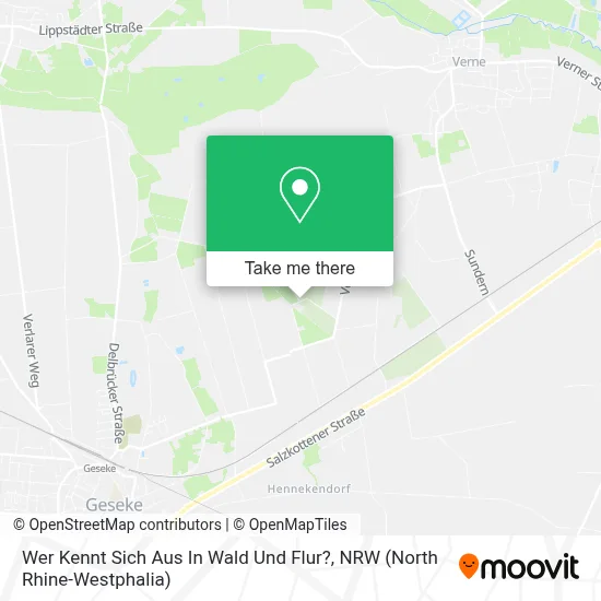 Wer Kennt Sich Aus In Wald Und Flur? map