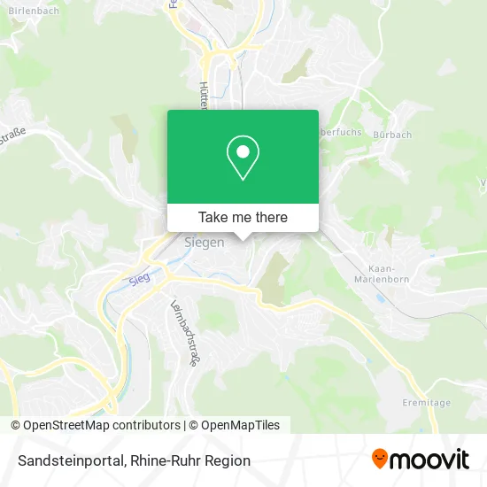 Карта Sandsteinportal