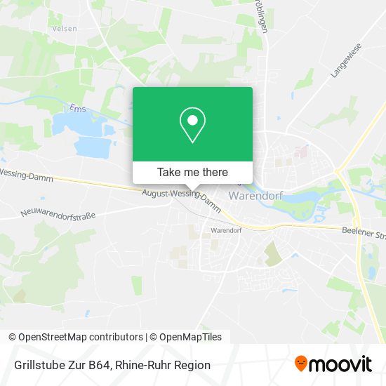 Grillstube Zur B64 map