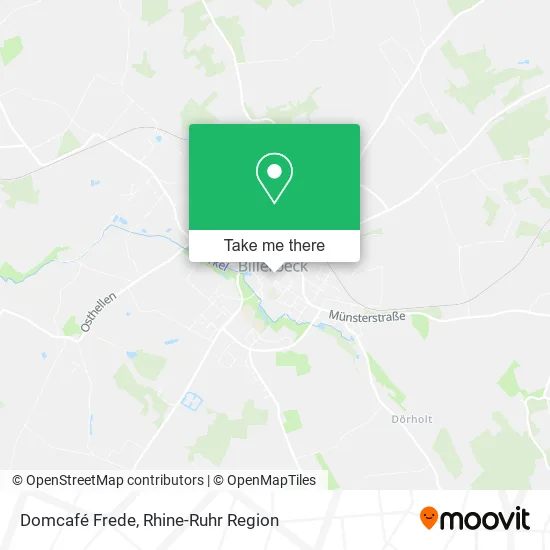 Карта Domcafé Frede