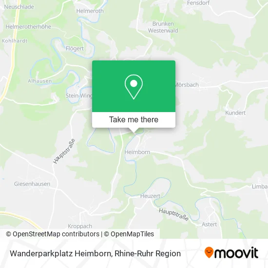 Карта Wanderparkplatz Heimborn