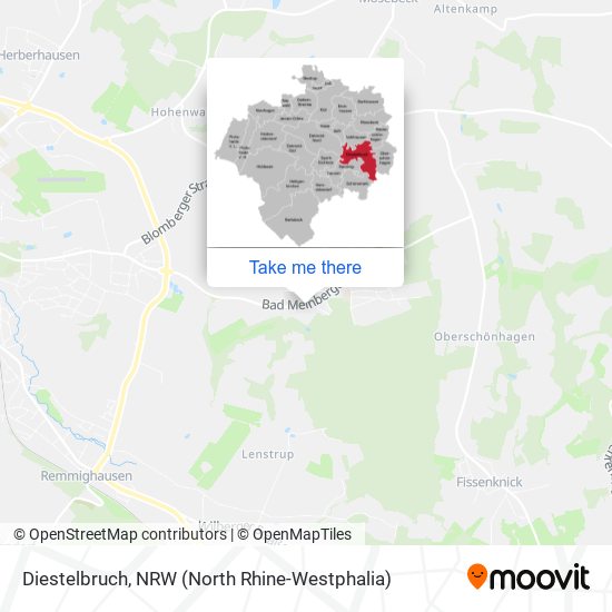 Diestelbruch map