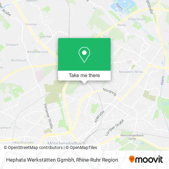 Карта Hephata Werkstätten Ggmbh