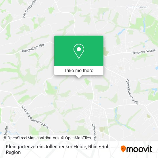 Kleingartenverein Jöllenbecker Heide map
