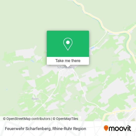 Feuerwehr Scharfenberg map