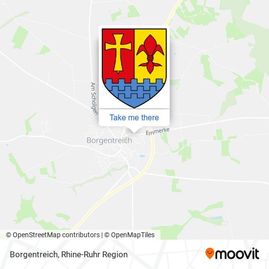 Borgentreich map