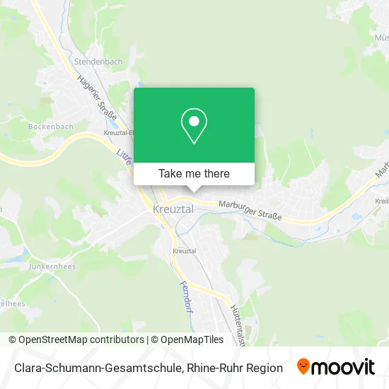 Карта Clara-Schumann-Gesamtschule